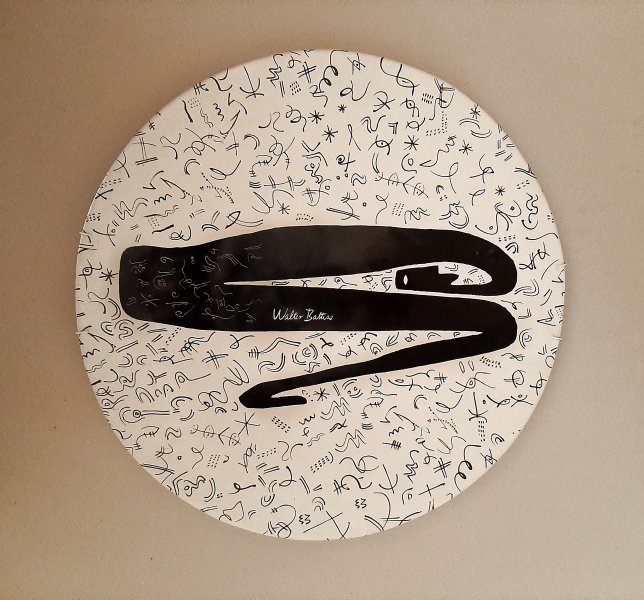 Walter Battiss-inspired platter